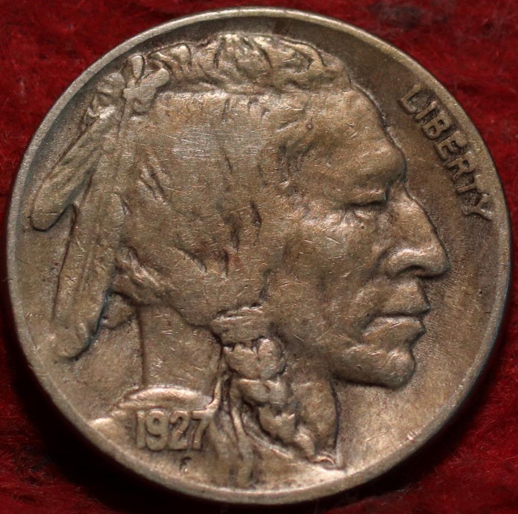 1927-D-Buffalo-Nickel-3-1/2-Legs